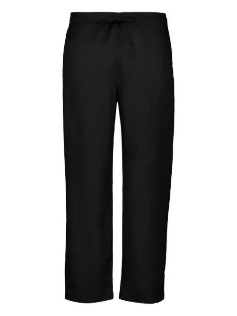 SPIRITUM TULUM drawstring-fastening trousers Black PP