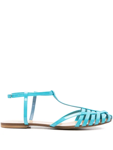 Anna F. 512 T-bar caged sandals Blue 512