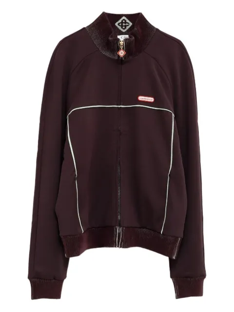 Casablanca Tricot track jacket Red MAW25JTP42201