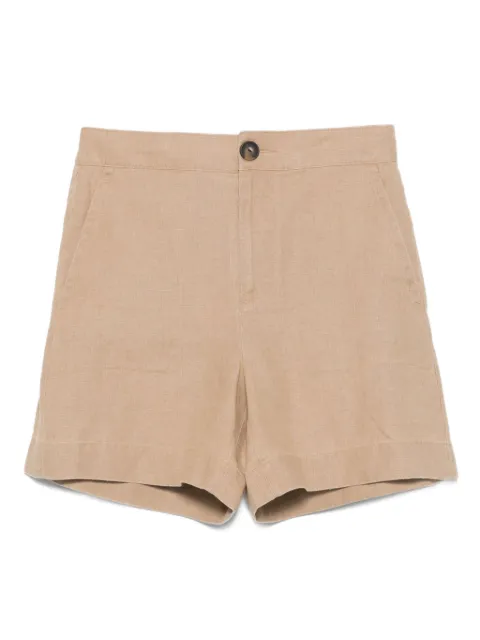 Vince buttoned knee-length shorts Neutrals V100122433