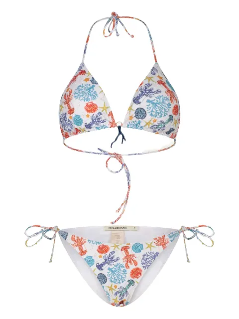 PARAMIDONNA Kourtney bikini set White SS25KPWC