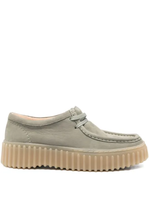 Clarks Torhill derby shoes Green CL26181190