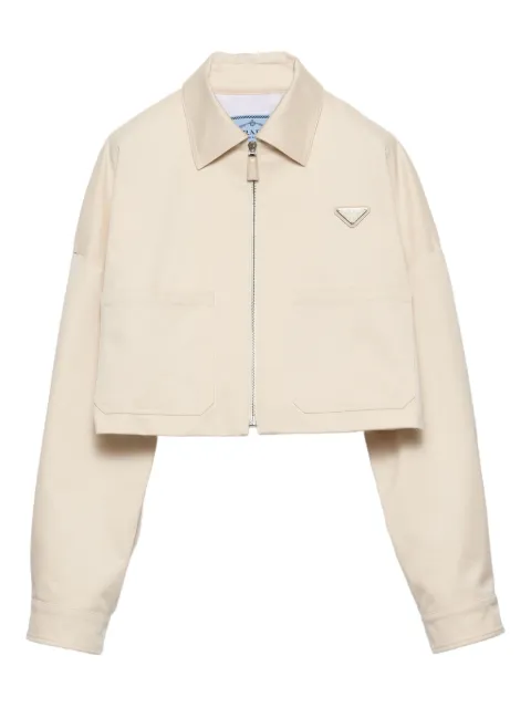 Prada chino blouson jacket Neutrals P536OSOOO10YP
