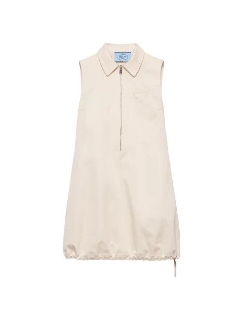 Prada chino mini-dress Neutrals P3Q81SOOO10YP
