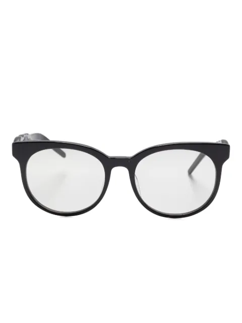Megane and Me Olive braided-temple glasses Black OLIVE