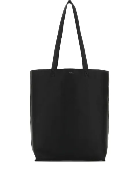 A.P.C. Maiko leather tote bag Black PXCBCM61500
