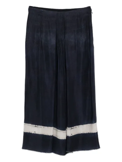 Ziggy Chen printed skirt Blue 0W2520304