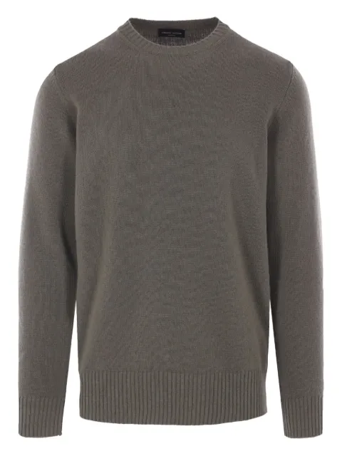 Roberto Collina crew-neck sweater Grey 253M37001