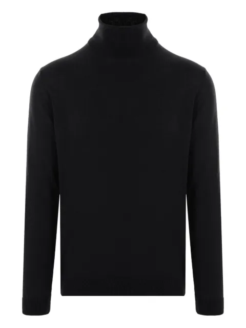 Roberto Collina turtleneck merino-wool sweater Black 253M01003
