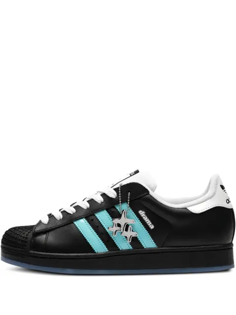 adidas x Drama Call "Head North" leather trainers Black JP8396