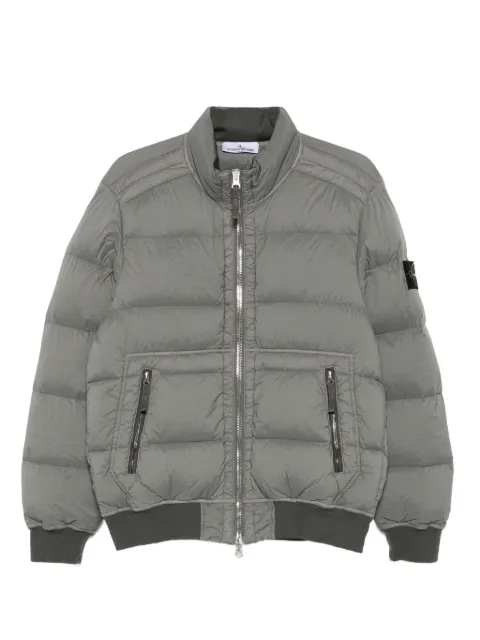 Stone Island Down-TC quilted jacket Green S154100039S0028
