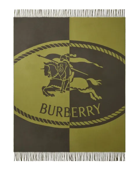 Burberry wool blanket Green 8109972