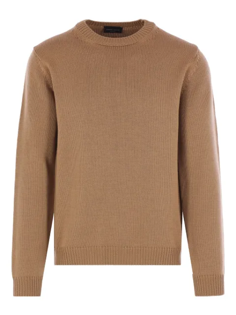Roberto Collina ribbed-knit sweater Brown 253M02001