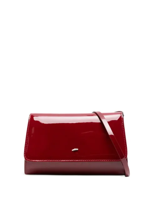 Giuseppe Zanotti Cleopatra logo-plaque mini bag Red IB40017006
