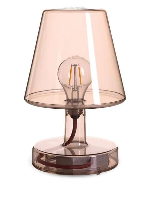 FATBOY transparent-shade table lamp Brown 1005437339