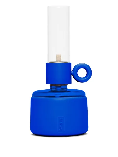 FATBOY logo-embossed candle holder Blue 10640356