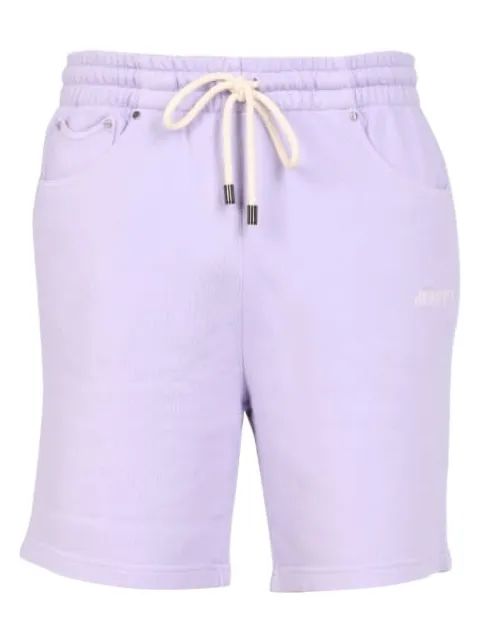 MOUTY drawstring-waist cotton shorts Purple SH1SS2205