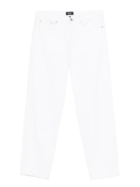A.P.C. straight-leg trousers White COGZVH09121