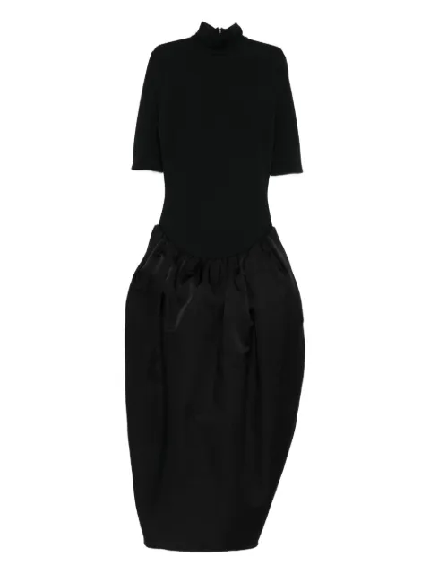 Magda Butrym silk-blend dress Black 180925