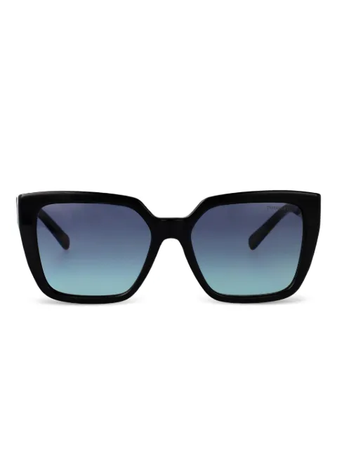 Tiffany & Co Eyewear chain-embellished sunglasses Black 0TF4235