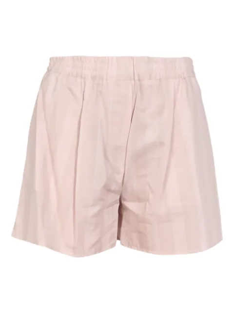 Off-White striped-pattern shorts Pink OWCB041