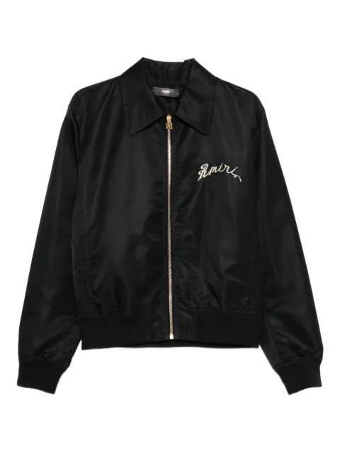 AMIRI embroidered bomber jacket Black AMOUBB1