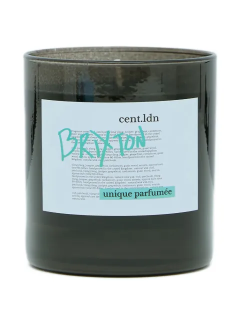 cent.ldn Brixton scented candle (300g) Black CENTLDN006