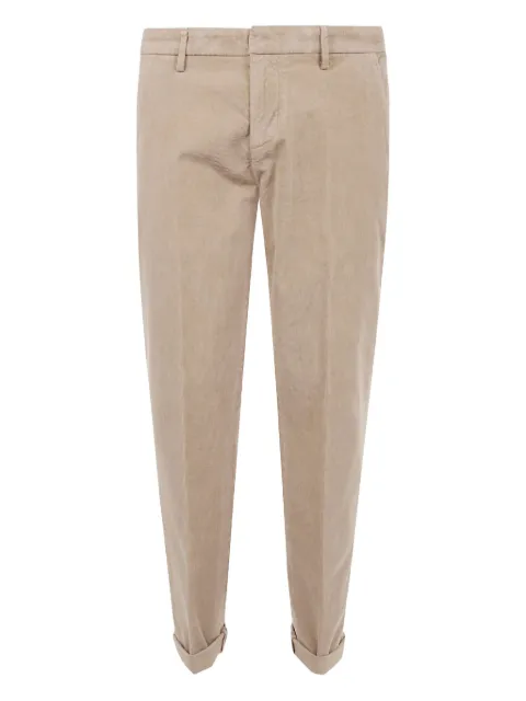 DONDUP corduroy cuffed trousers Neutrals UP688VS0028PT0