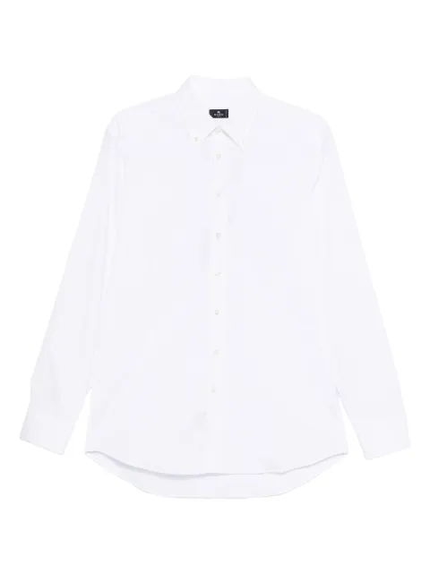 ETRO button-down logo shirt White MRIB0004AV607