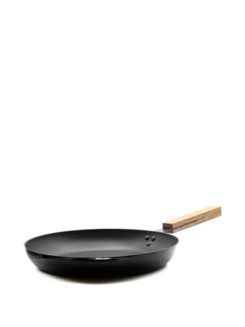 knindustrie wooden-handle frying pan (32cm) Black NE10532