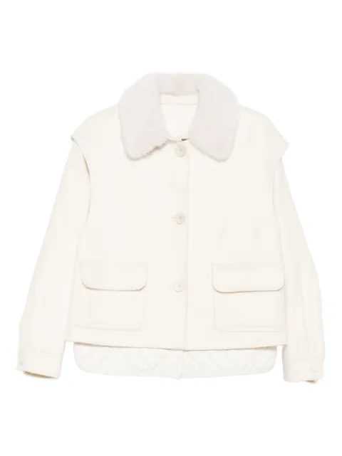 Liska single-breasted blazer Neutrals YG23001