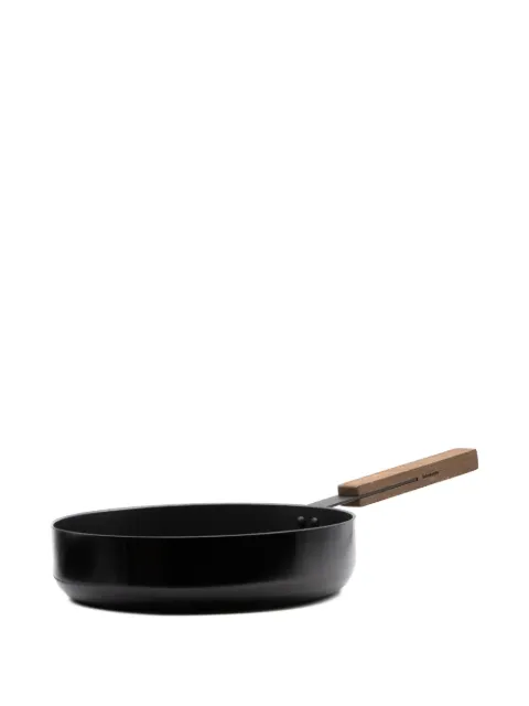 knindustrie wooden-handle frying pan (28cm) Black NE10328