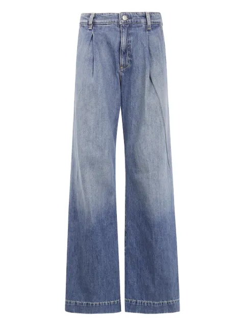 Lauren Ralph Lauren pleated wide-leg jeans Blue 200971369