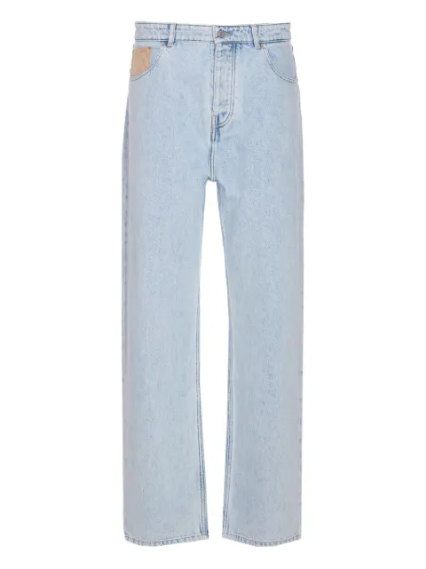Drôle De Monsieur corduroy-pocket jeans Blue BP199CO123
