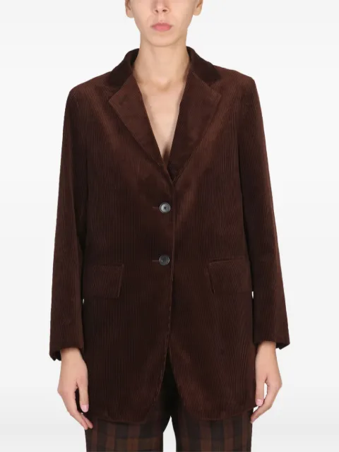 Margaret Howell corduroy single-breasted blazer Brown WOJK0070A22KPRRIB