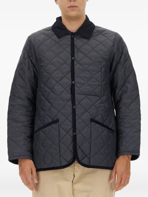 Lavenham Quilted collared jacket Blue SLJ9003G960042