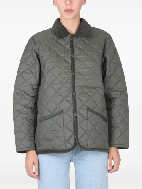 Lavenham corduroy quilted jacket Green SLJ1245G970046