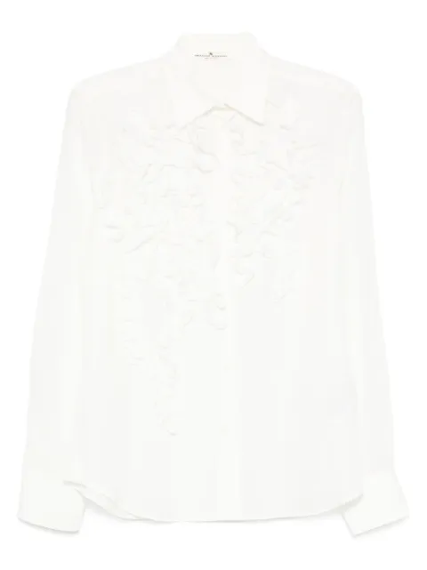 Ermanno Scervino silk shirt White D472K307VKX