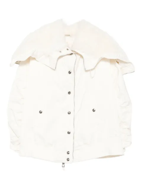 Ermanno Scervino fur-trimmed puffer jacket Neutrals D470B304MTUUJ