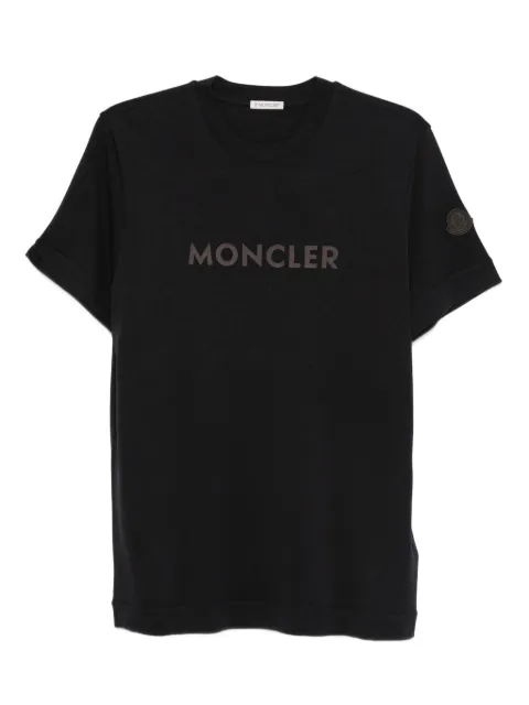 Moncler logo-patch T-shirt Blue K20918C0002889B2Q