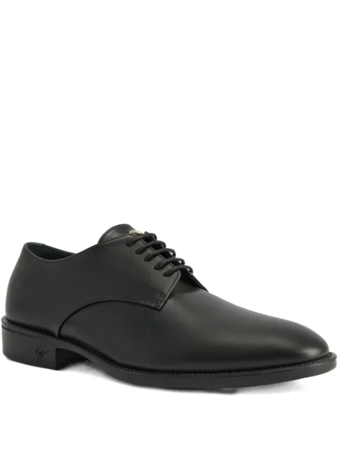 Giuseppe Zanotti leather lace-up oxford shoes Black IU50002005