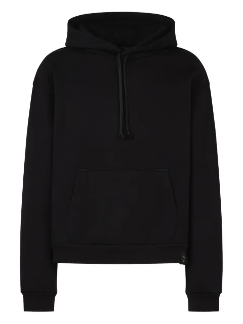 Giuseppe Zanotti logo-print hoodie Black IRU5001003