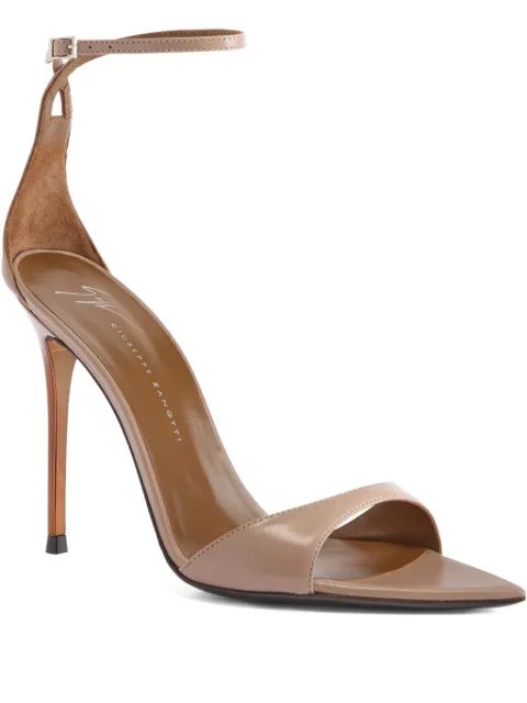 Giuseppe Zanotti 105mm Intriigo heeled sandals Neutrals I500004004