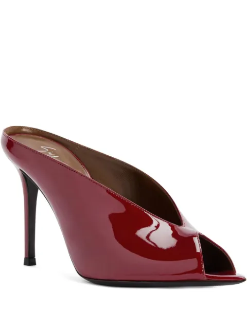 Giuseppe Zanotti 90mm Intriigo peep-toe stiletto sandals Red I500003001