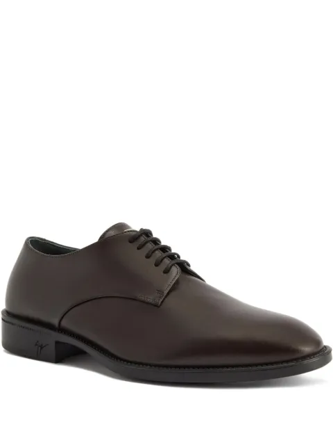 Giuseppe Zanotti leather lace-up shoes Brown IU50002002