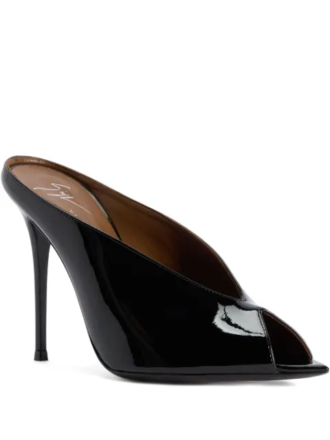 Giuseppe Zanotti 90mm Intriigo Cluedo open-toe sandals Black I500002001