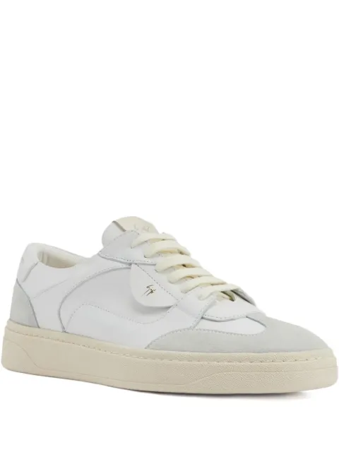 Giuseppe Zanotti Gz94 leather suede low-top sneakers White RU50013002