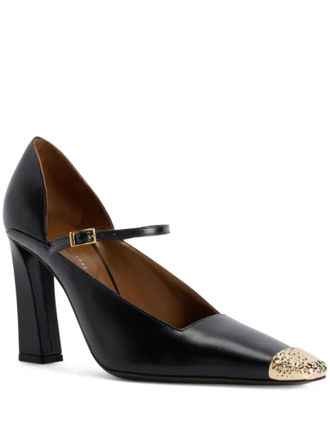 Giuseppe Zanotti leather heeled pumps Black I560003001