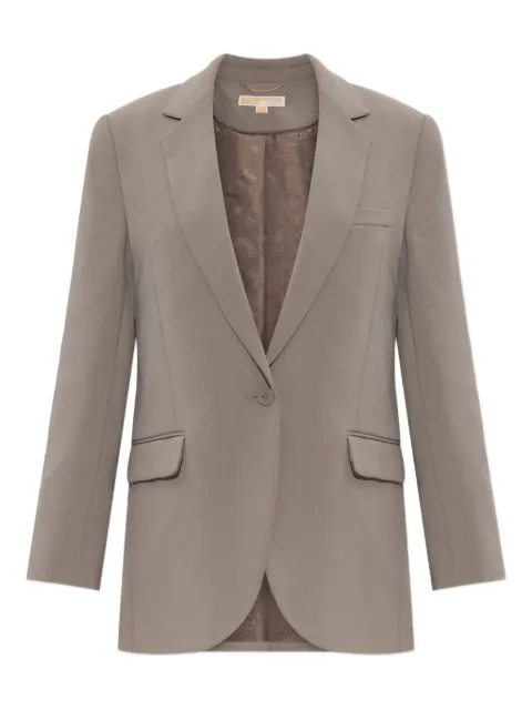 Michael Michael Kors single-button blazer Neutrals MF4108YENX
