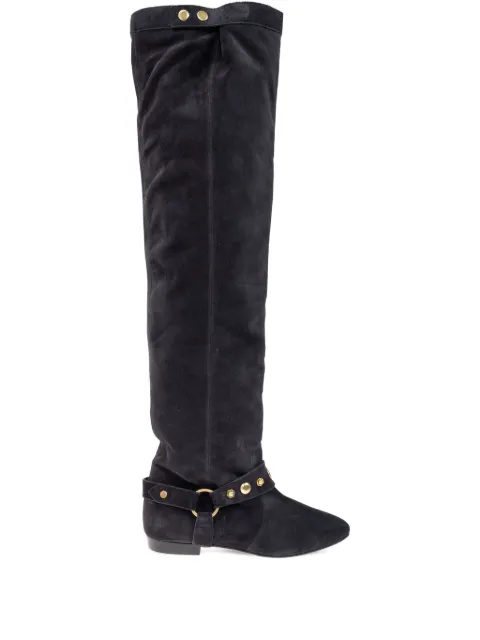 ISABEL MARANT slouch knee-high boots Blue CD0013FBC3A09S